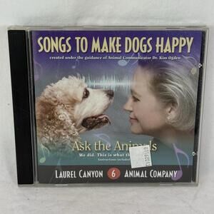 Songs to Make Dogs Happy CD Laurel Canyon Animal Company Dog Music Audio Cd